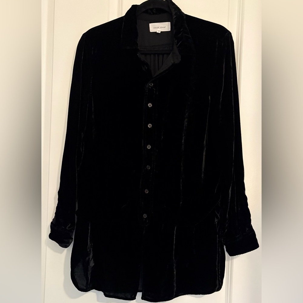 Dear John Midnight Velvet Shirt